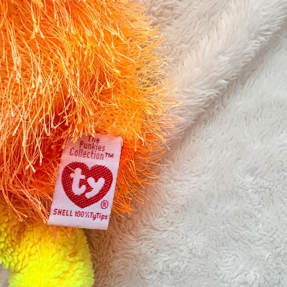 TY Beanie Baby Flip‑Flop the Platypus – 2002 | Rare Vintage Plush | Punkies - Picture 6 of 7
